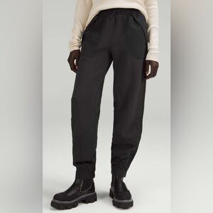 Lululemon Effortless Mid-Rise Pants Softstreme Glyde Black sz6